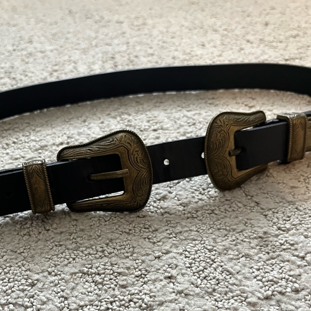 Dynamite Double Buckle Belt